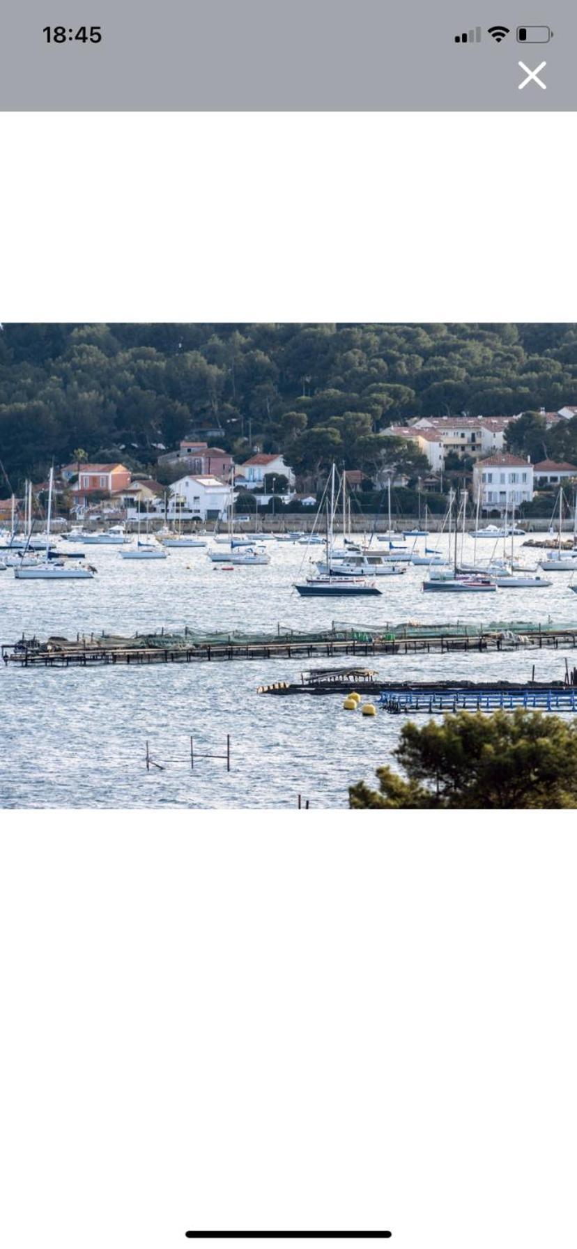 Studio Avec Vue Mer Et Terrasse La Seyne-sur-Mer Exterior foto